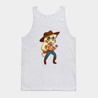 Chibi Applejack Tank Top